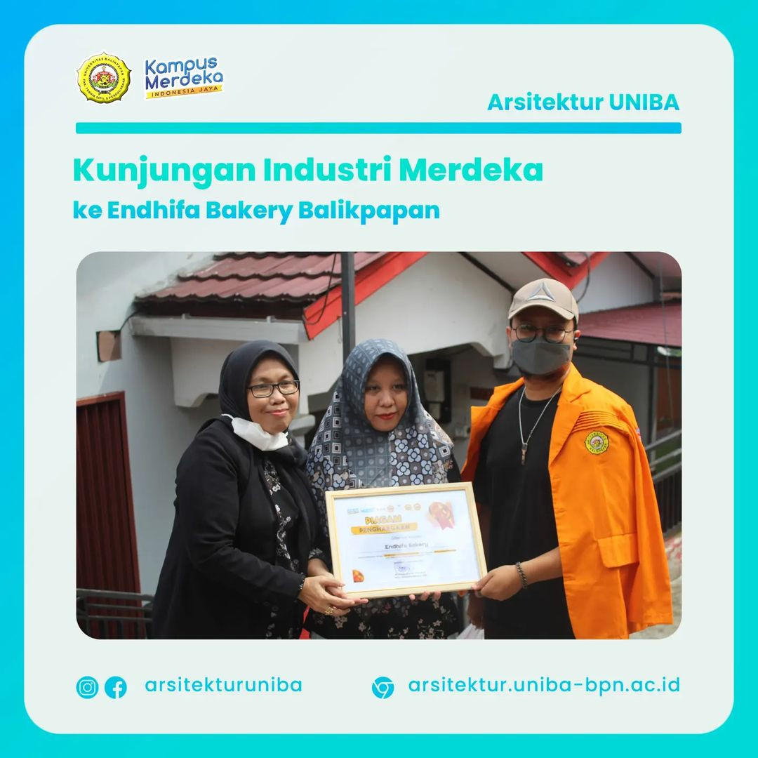 Kunjungan Industri Merdeka Ke Endhifa bakery Balikpapan